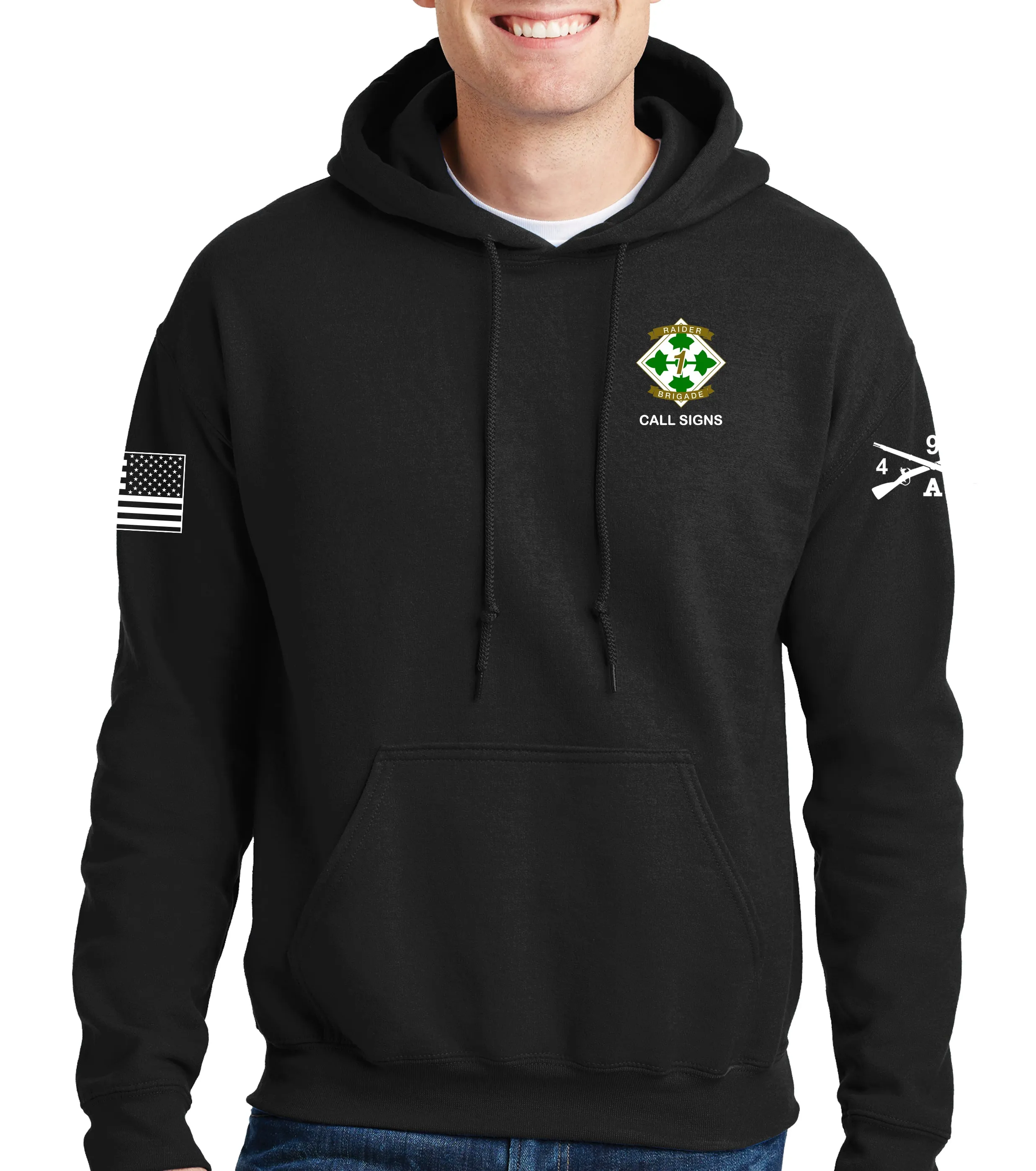 Able Outlaws Hoodie Sweatshirt. This sweatshirt is NOT approved for PT.