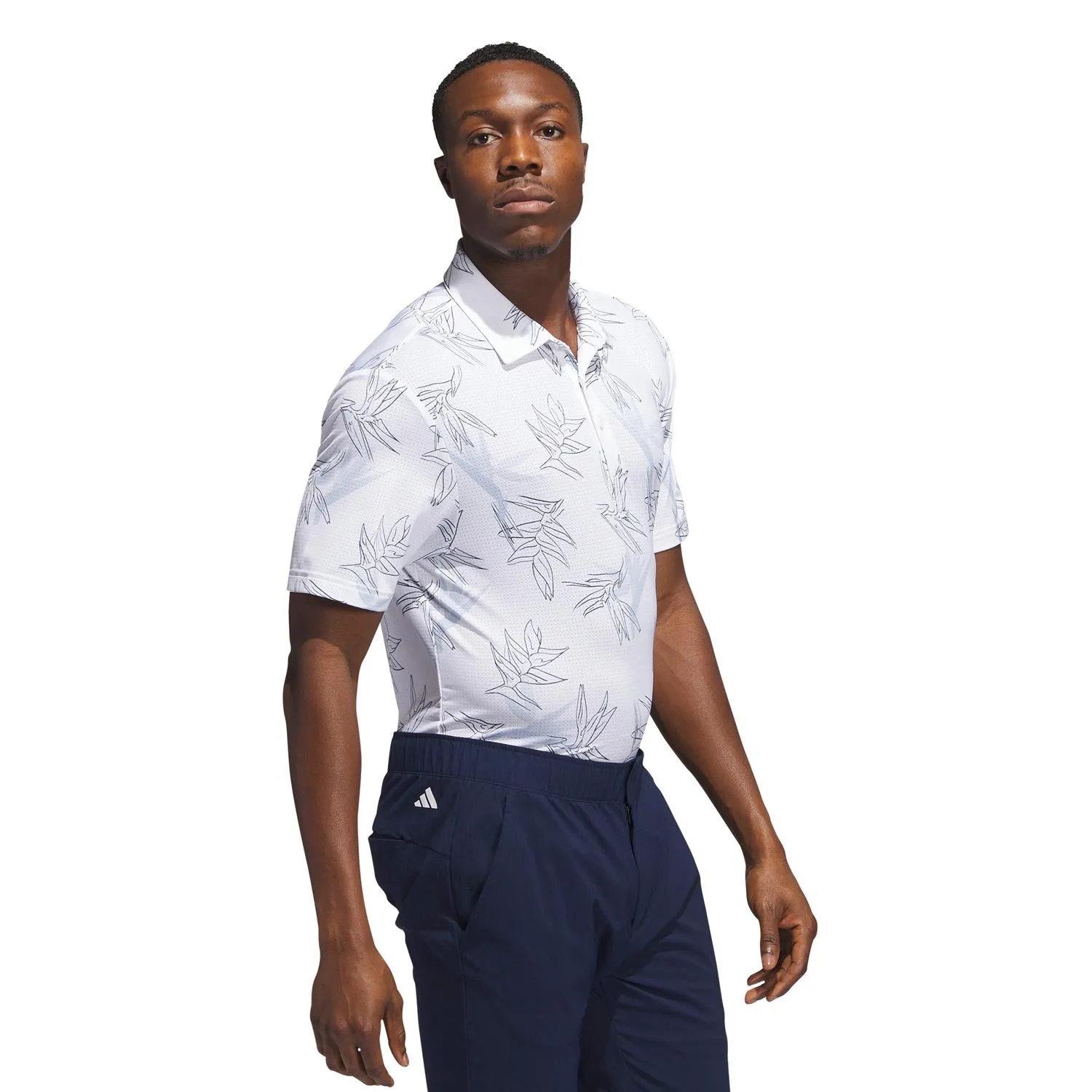 adidas Golf Oasis Mesh Polo Shirt - White