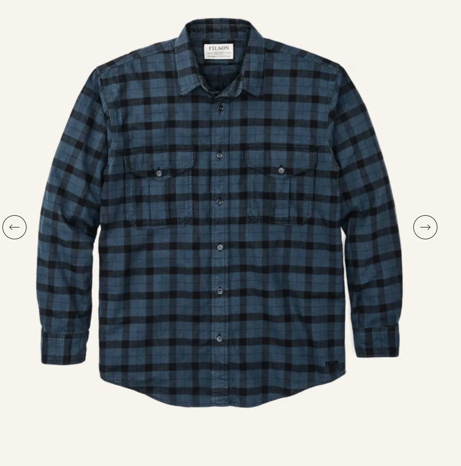 ALASKAN GUIDE SHIRT MIDNIGHT NAVY FILSON