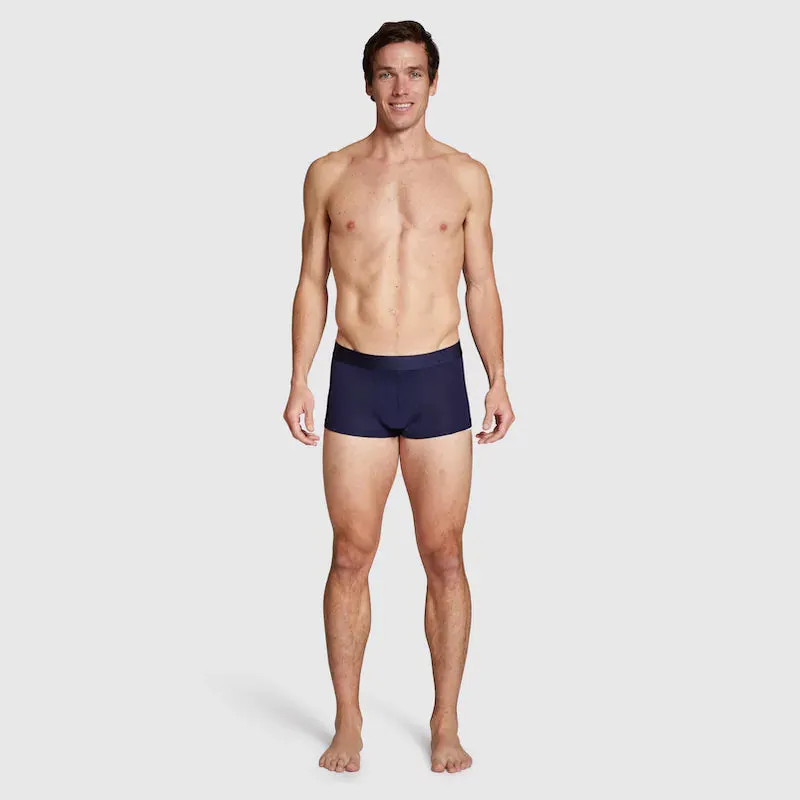 ALPHX Comfort Class Trunk - Modern Fit - Maritime Navy Blue | ALPHX.com