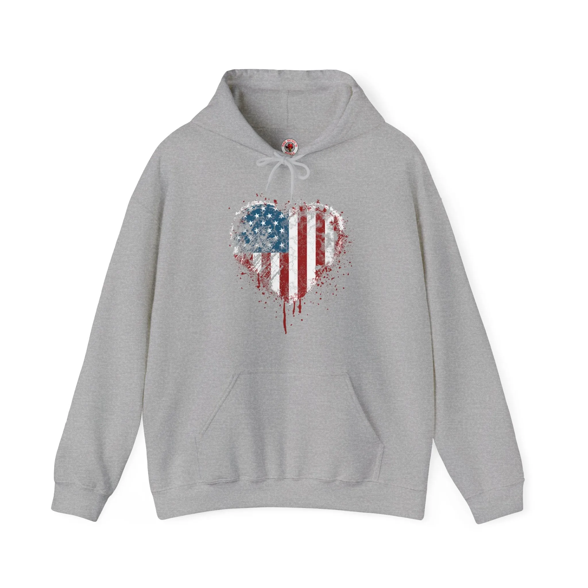 American Heart Hooded Sweatshirt