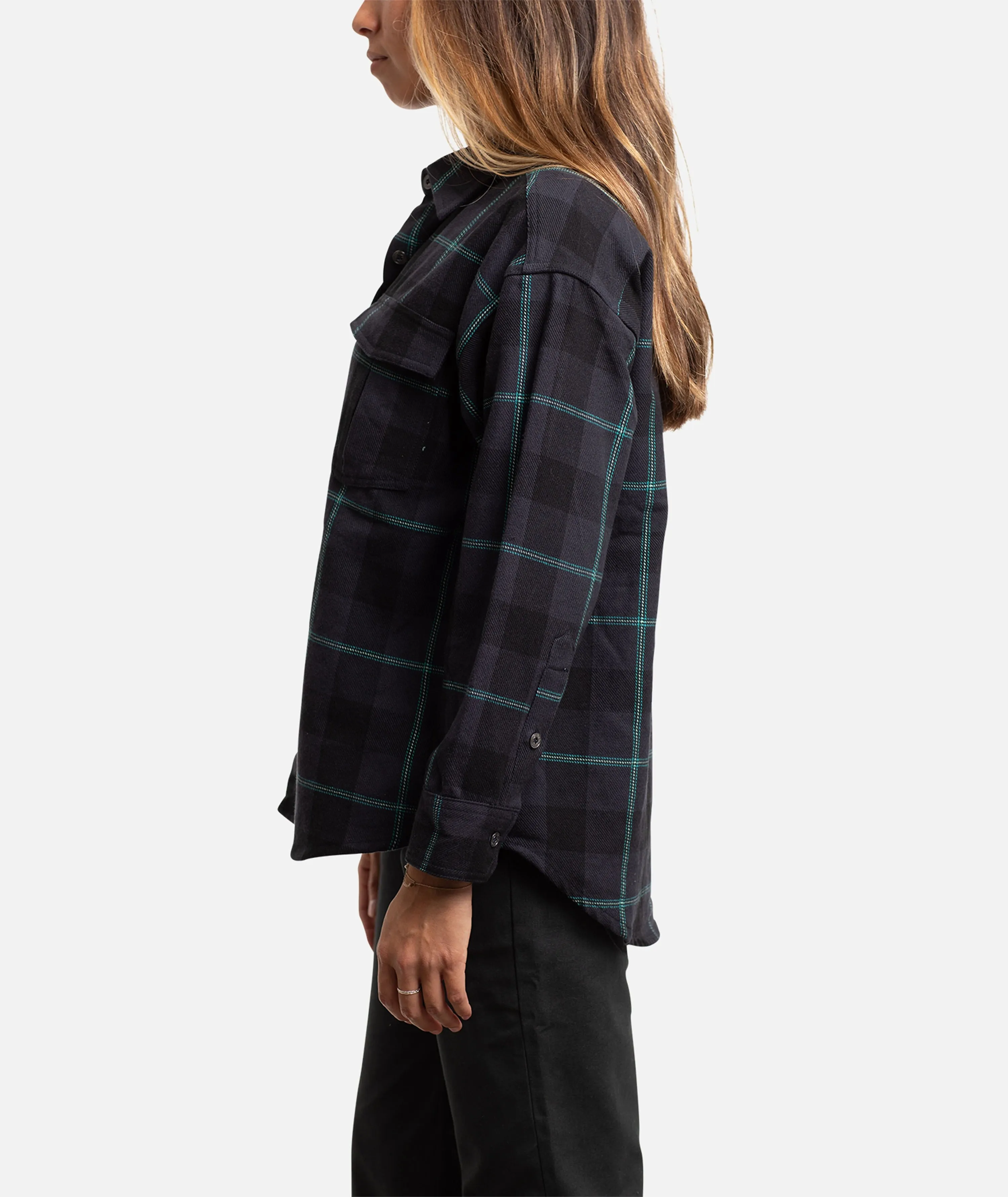 Anchor Flannel - Black