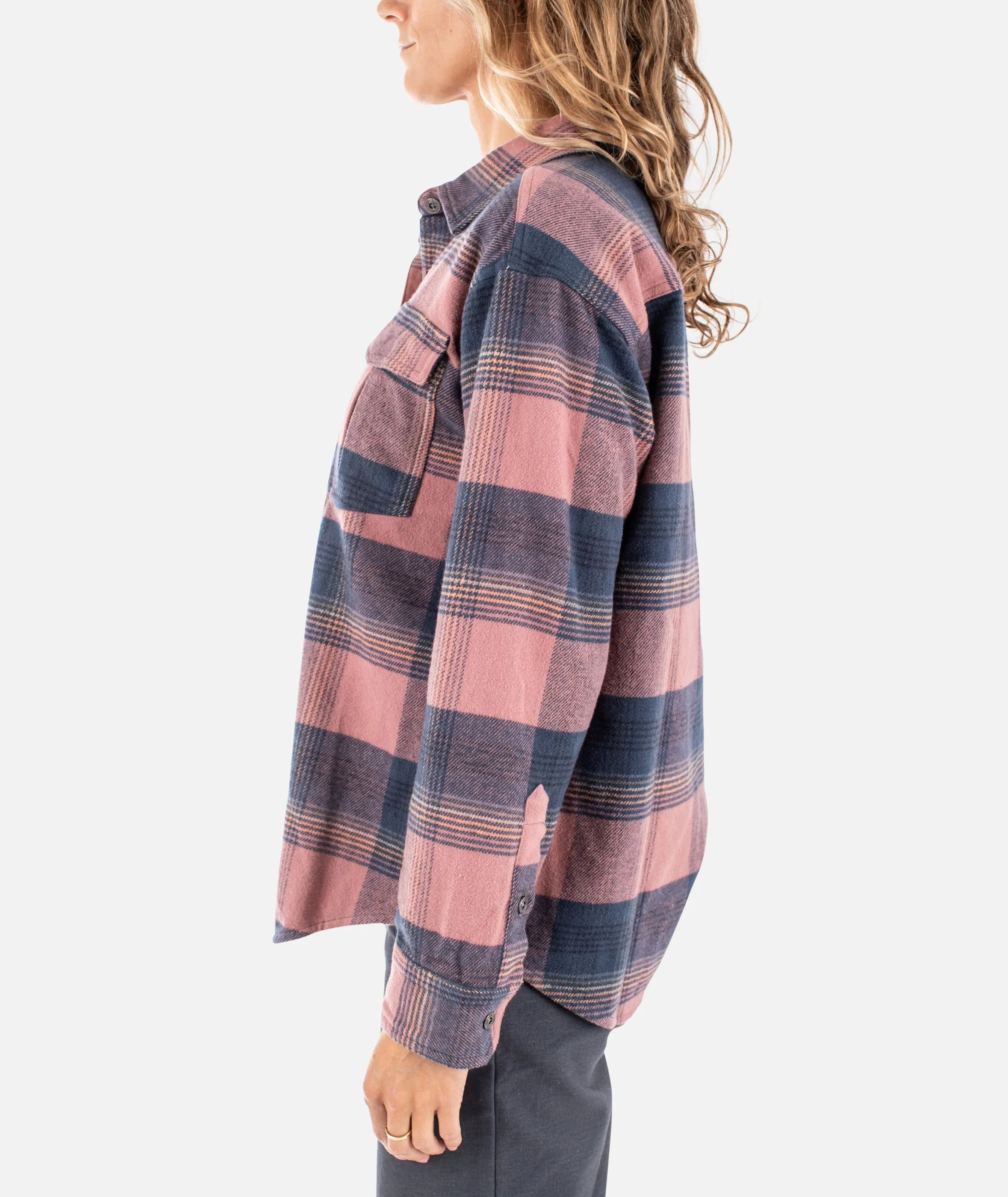 Anchor Flannel - Mauve