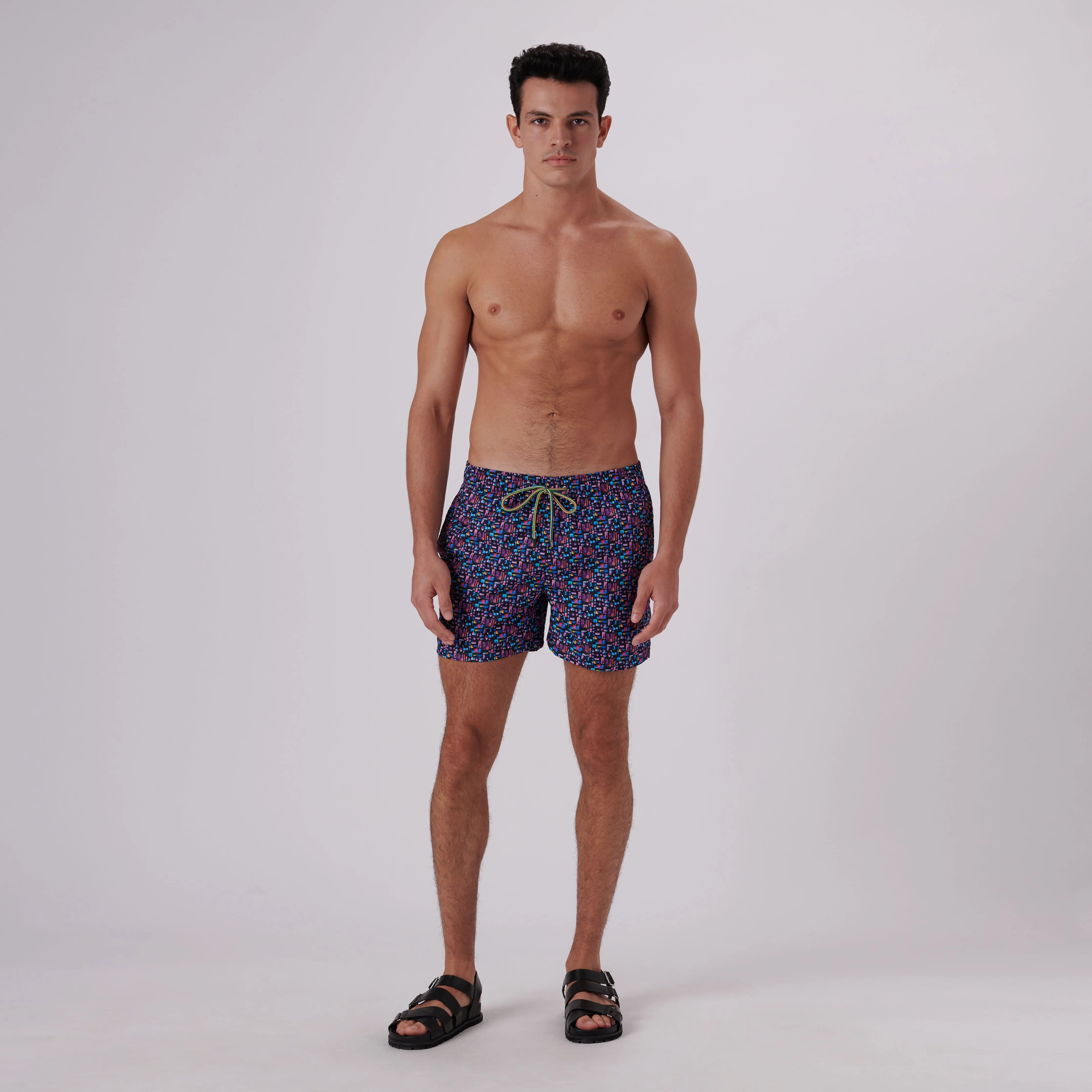 Archer Abstract Swim Trunks