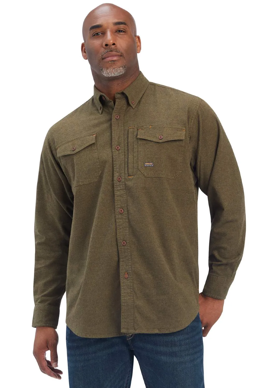 Ariat Rebar Flannel Durastretch Work Shirt