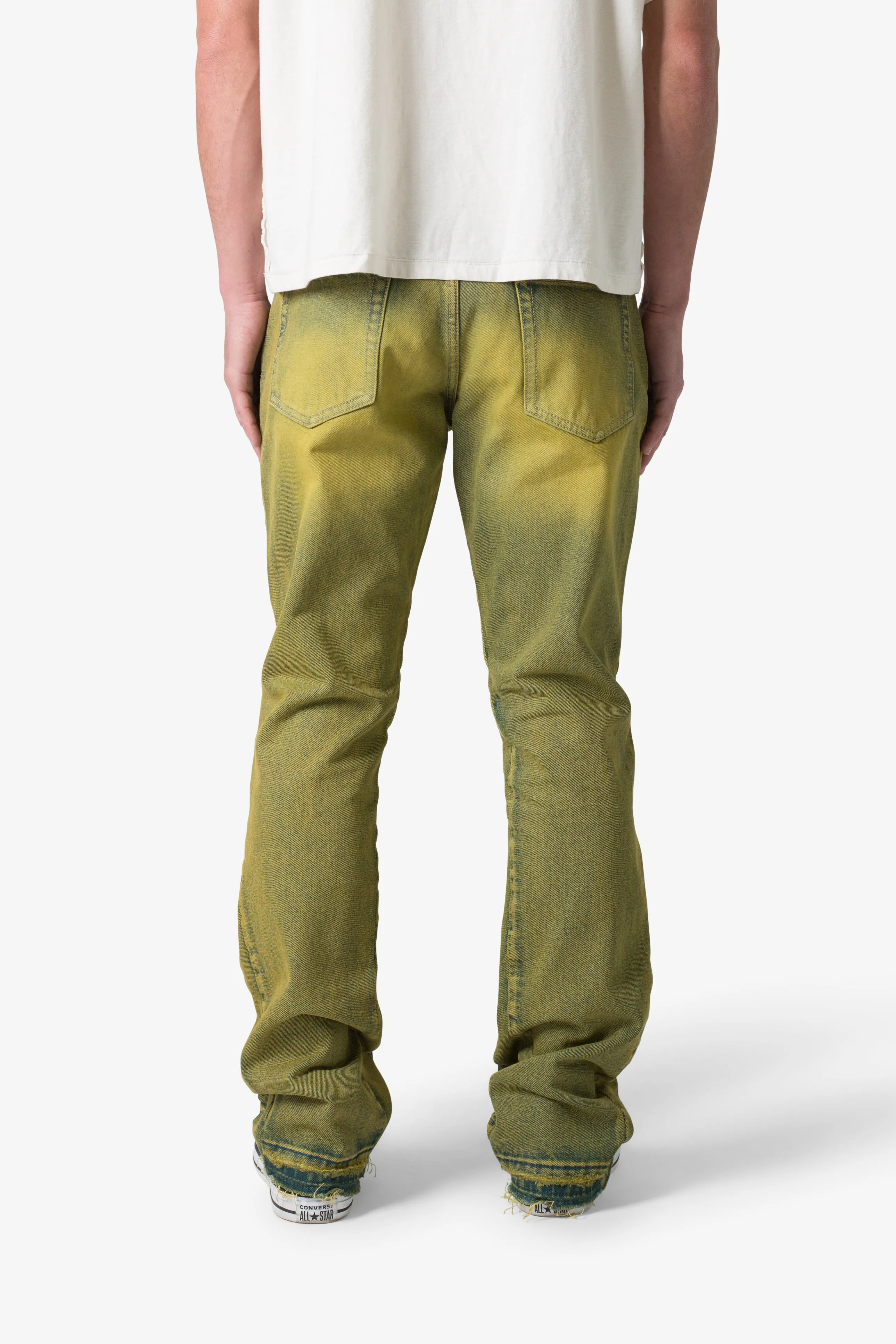 B540 Flare Denim - Olive