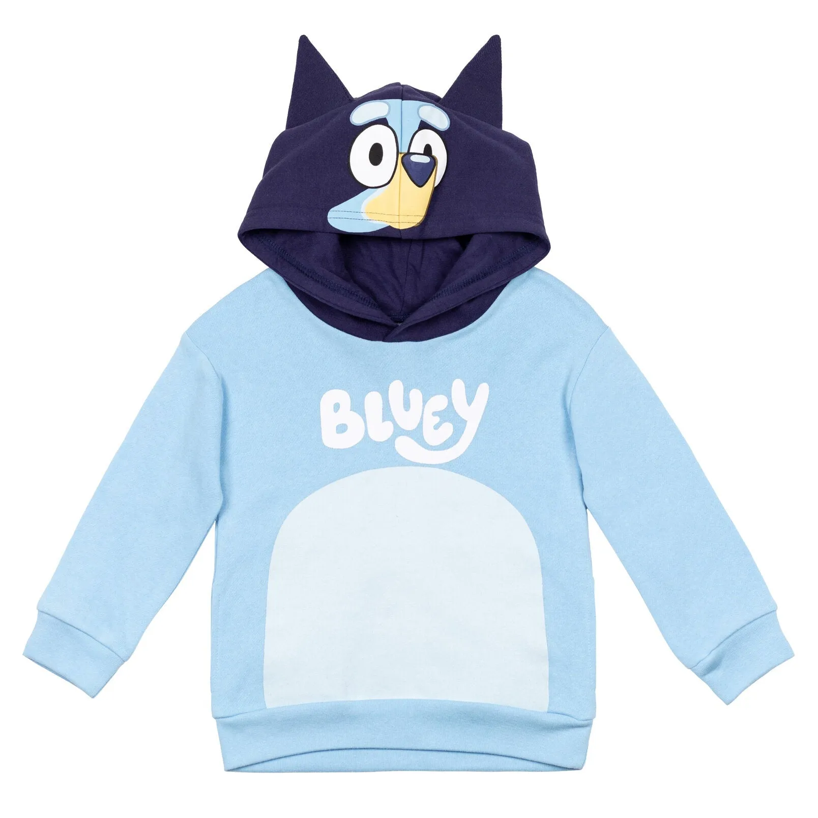 Bluey Fleece Matching Family Cosplay Pullover Hoodie