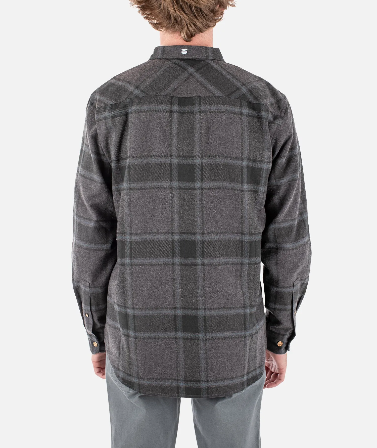 Breaker Flannel - Heather Grey