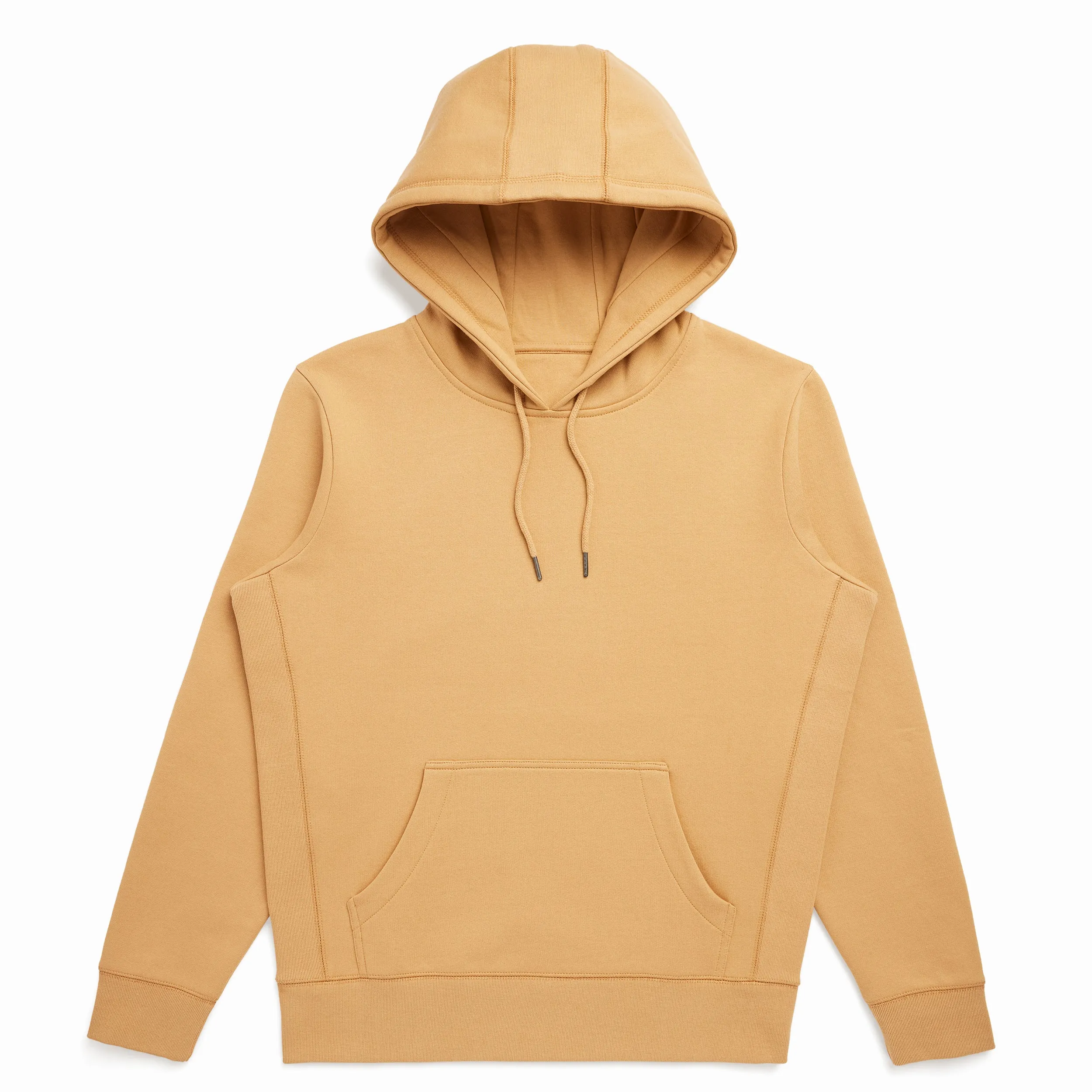 Camel Organic Cotton Hooded Sweatshirt