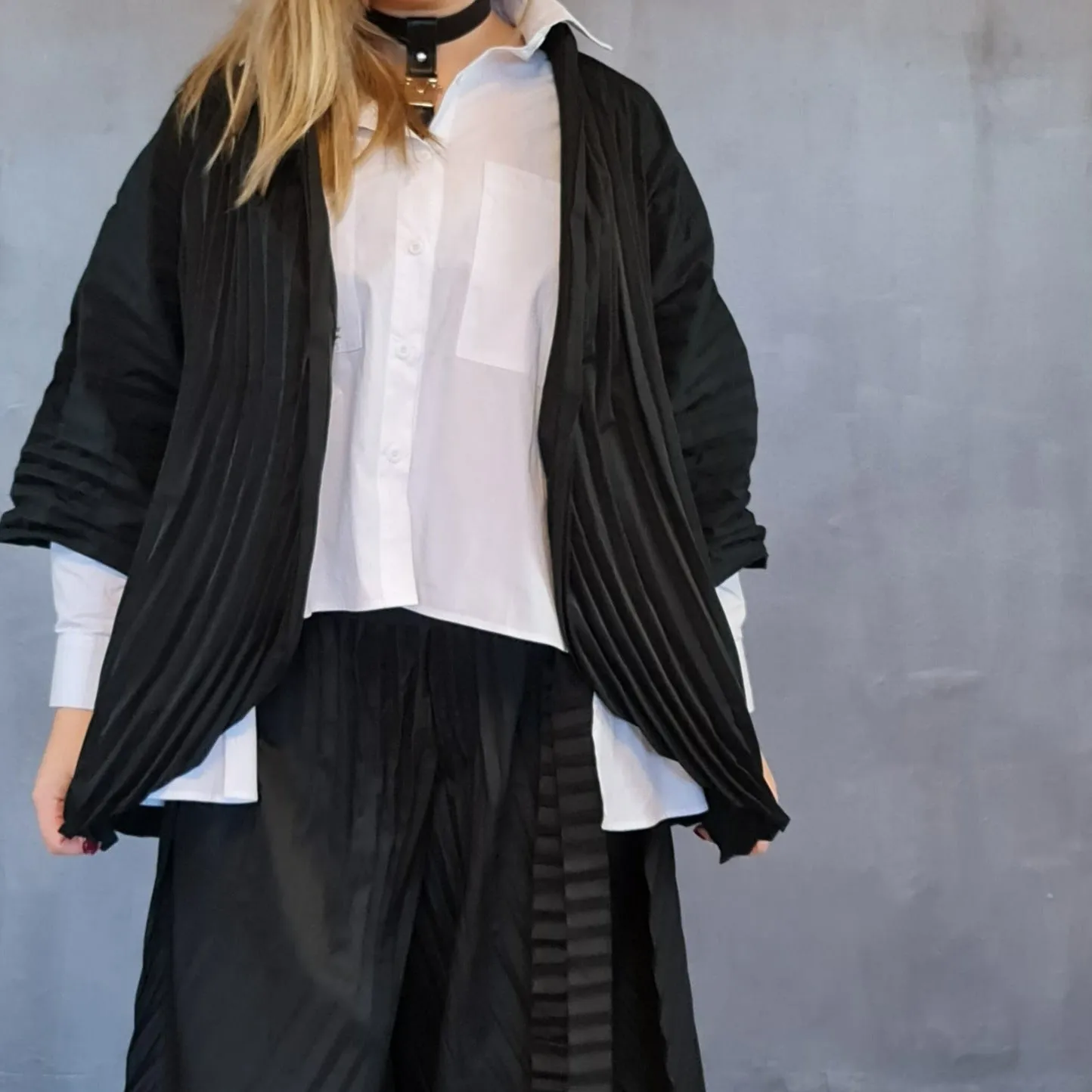 Casual Minimal Goth Regular Irregular Blazer