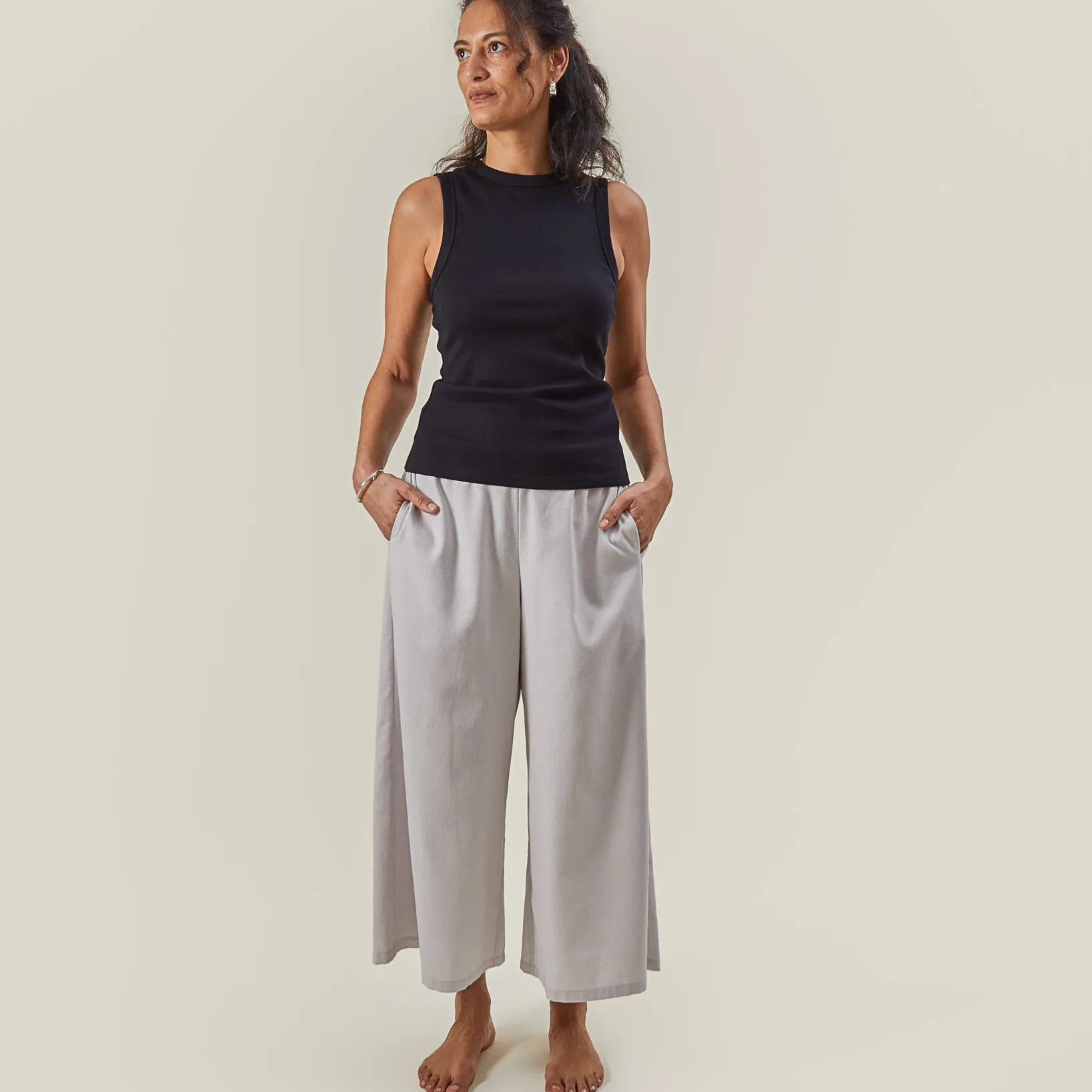 Chalk - Armelle Trousers Light Grey