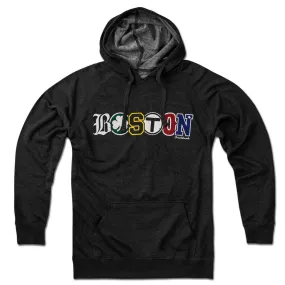 Chowdaheadz - Boston Townie Pride Hoodie: S / Charcoal