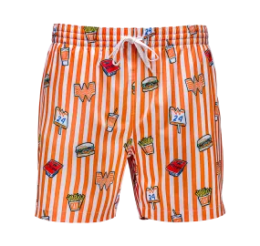 Chubbies® Striped Lined Swim Trunks