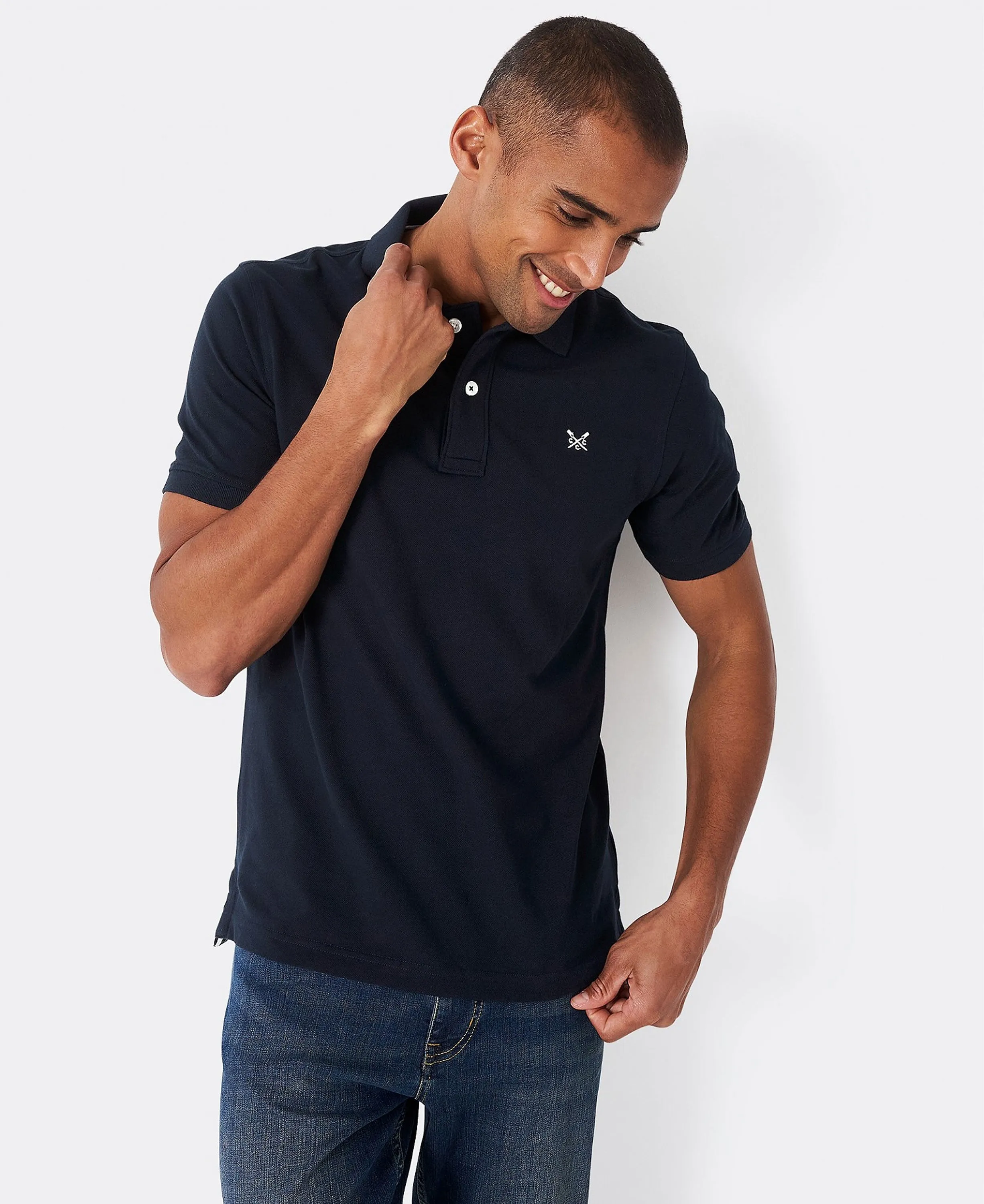 Classic Pique Polo - Navy