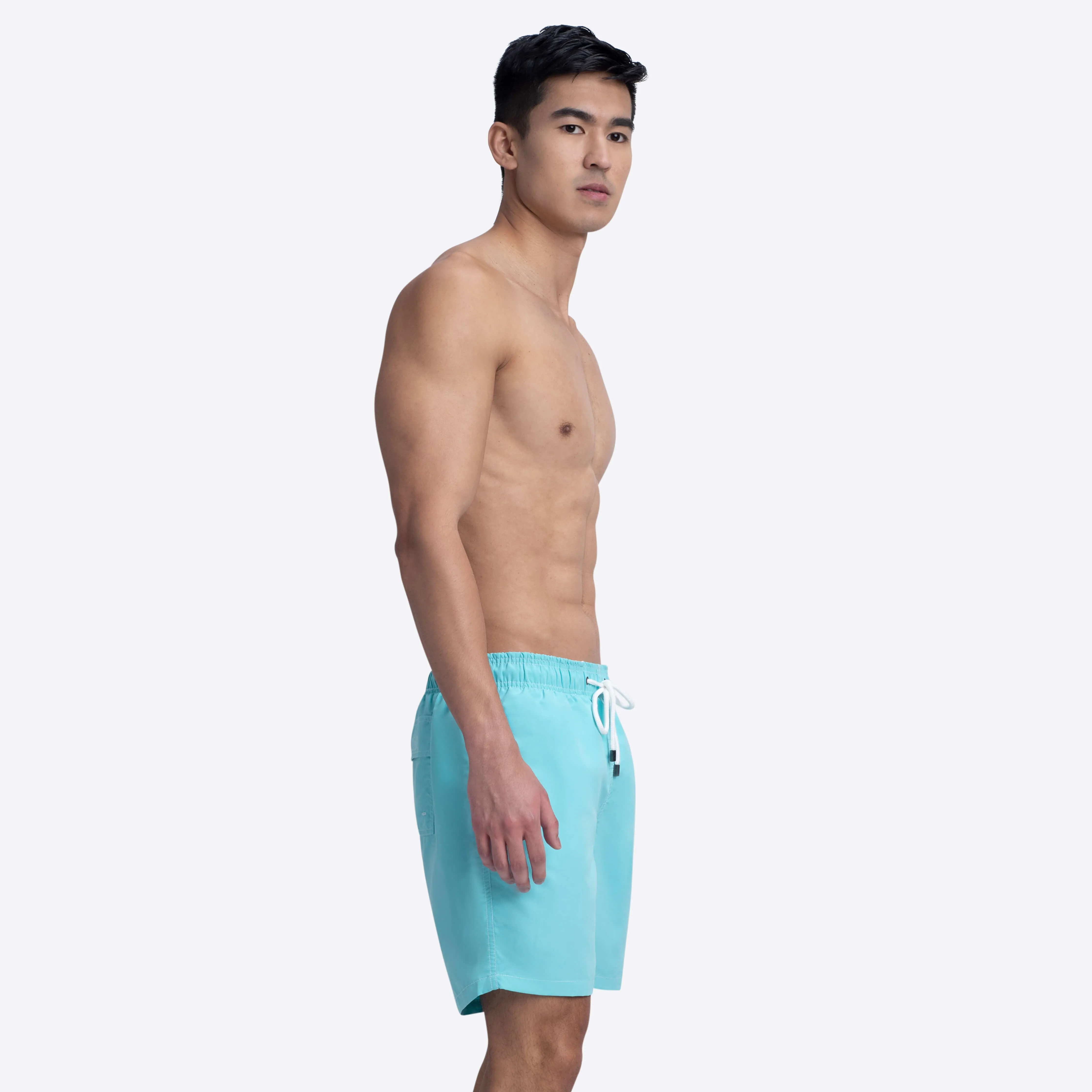 CLYDE Solid Swim Trunks