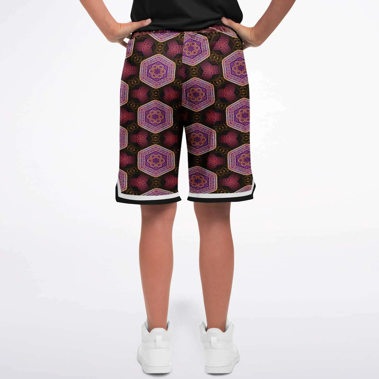 Crosby Stills Unisex Basketball Shorts