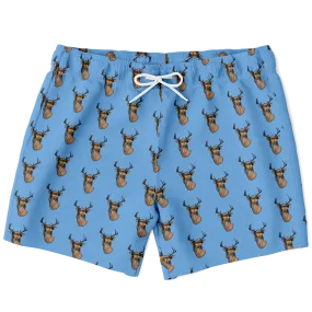 Deer Mullet 2.0 Swim Trunks - Blue