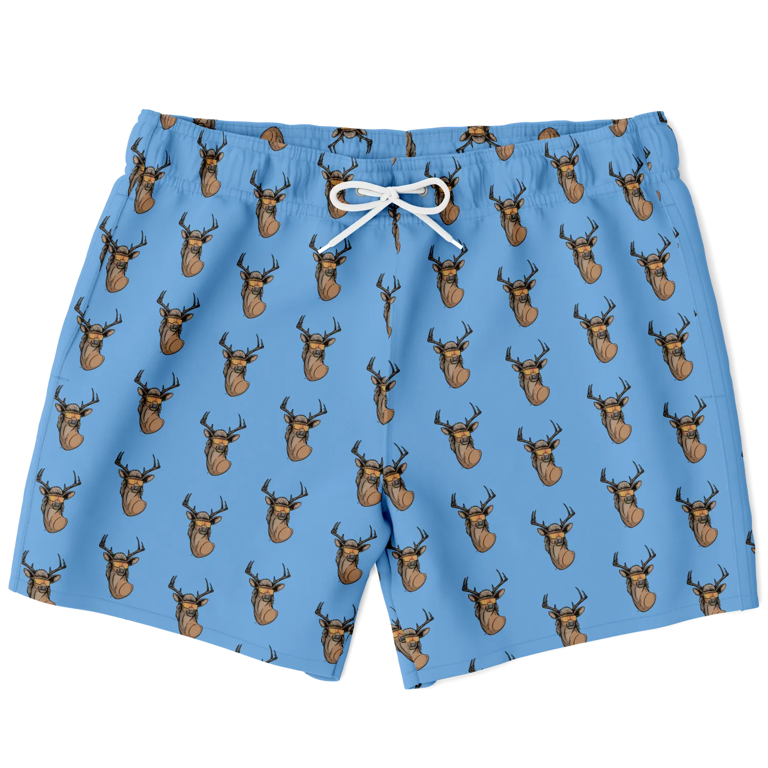 Deer Mullet 2.0 Swim Trunks - Blue