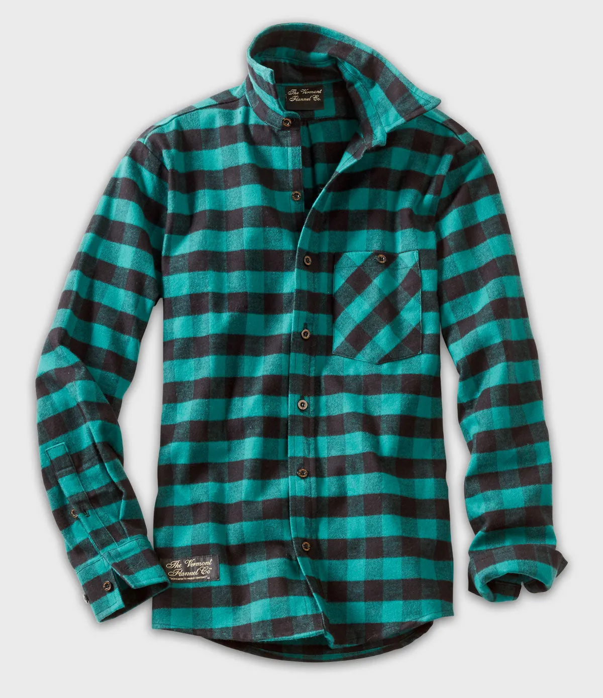 Fitted Flannel Shirt