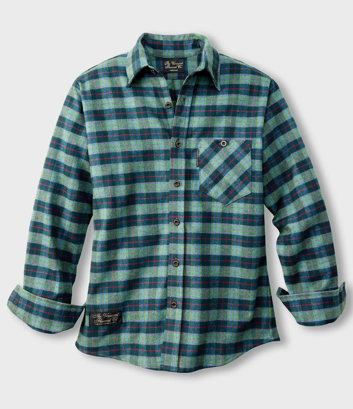 Fitted Flannel Shirt