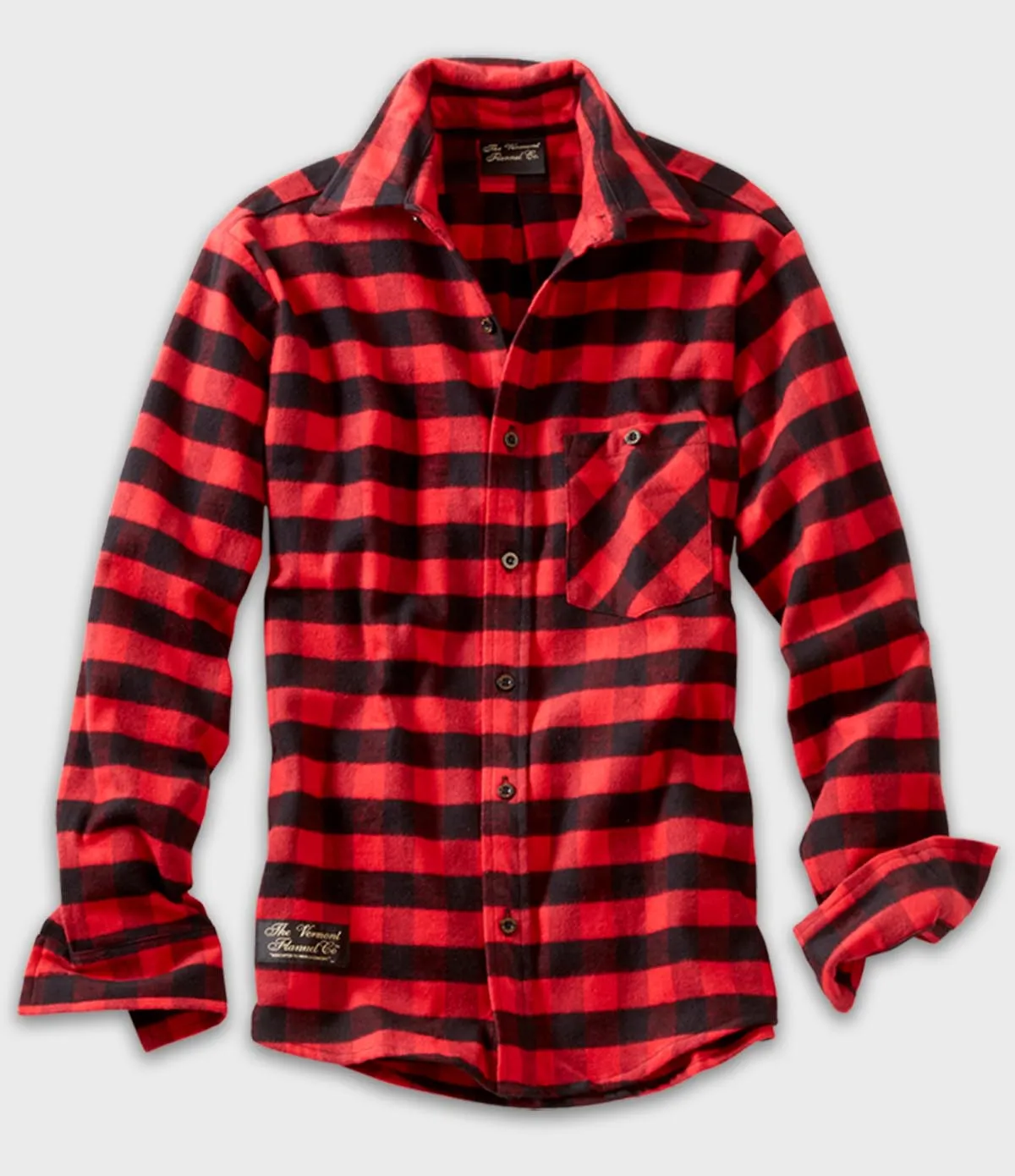 Fitted Flannel Shirt