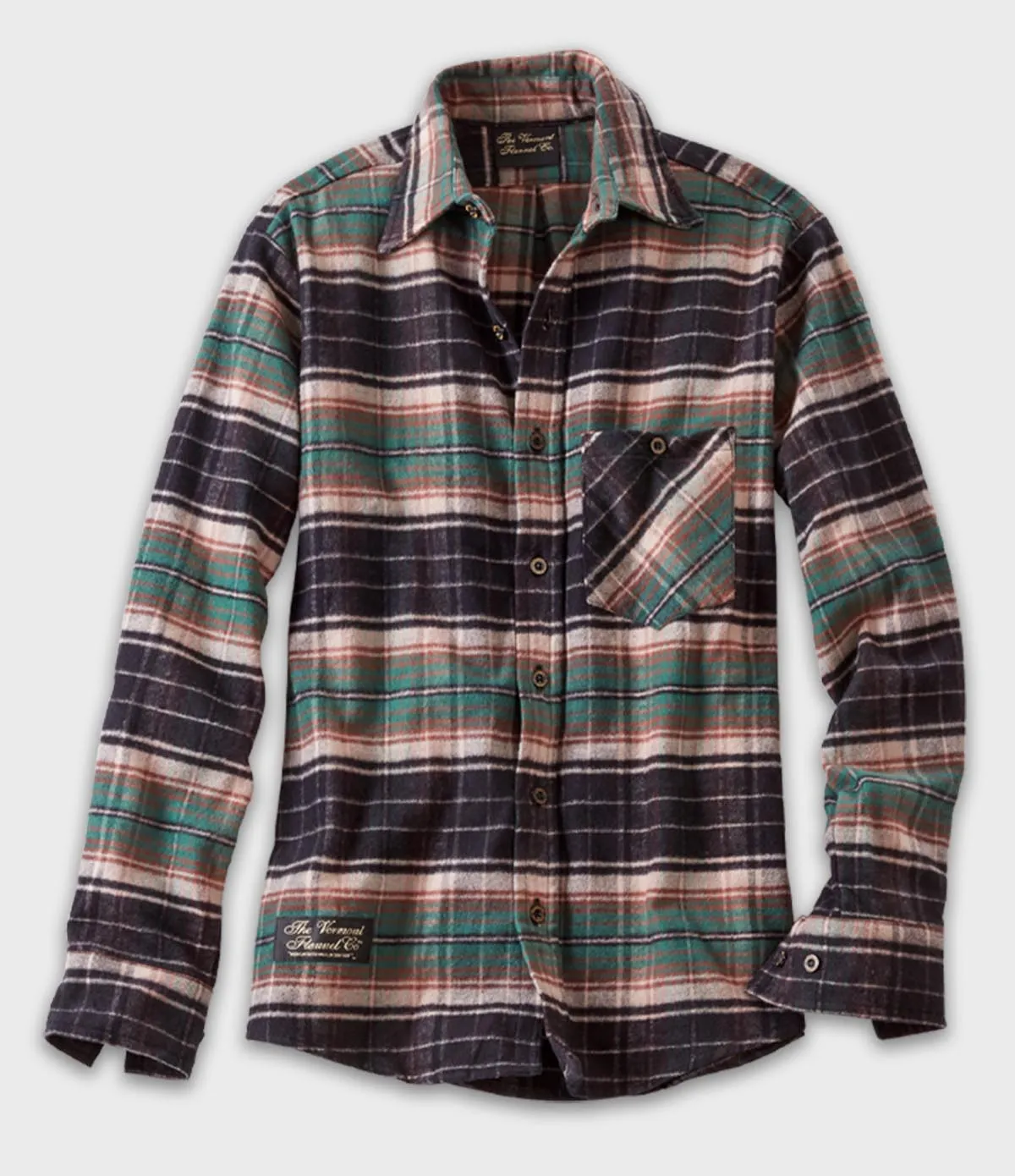 Fitted Flannel Shirt