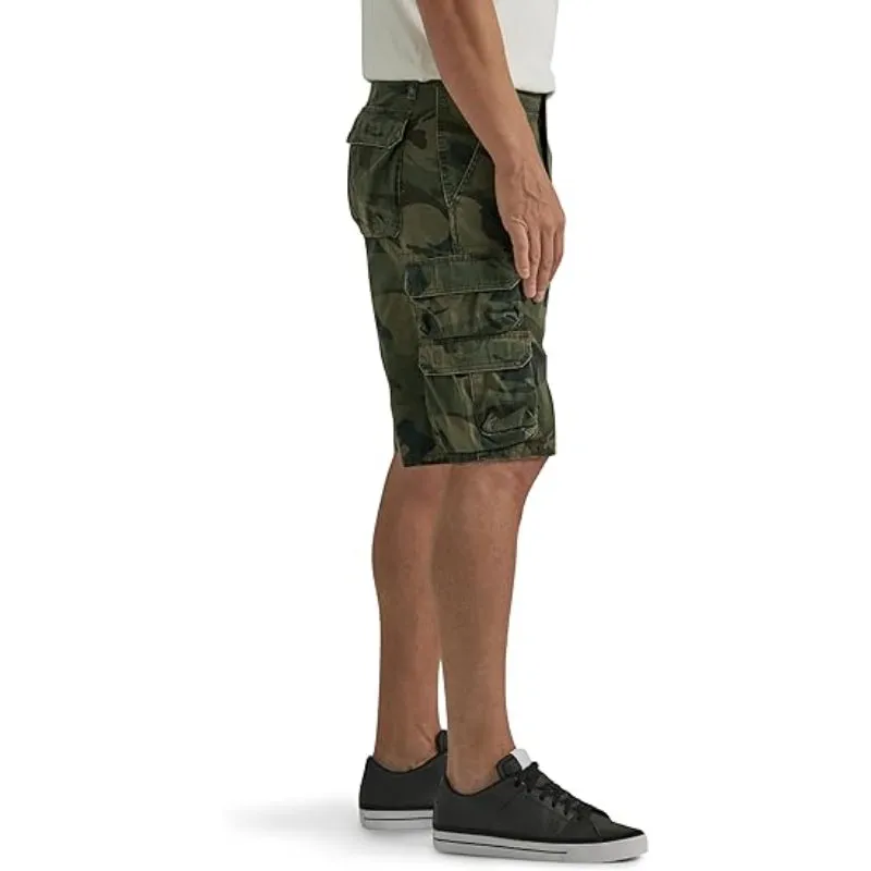 Flap Pockets Comfy Cargo Shorts