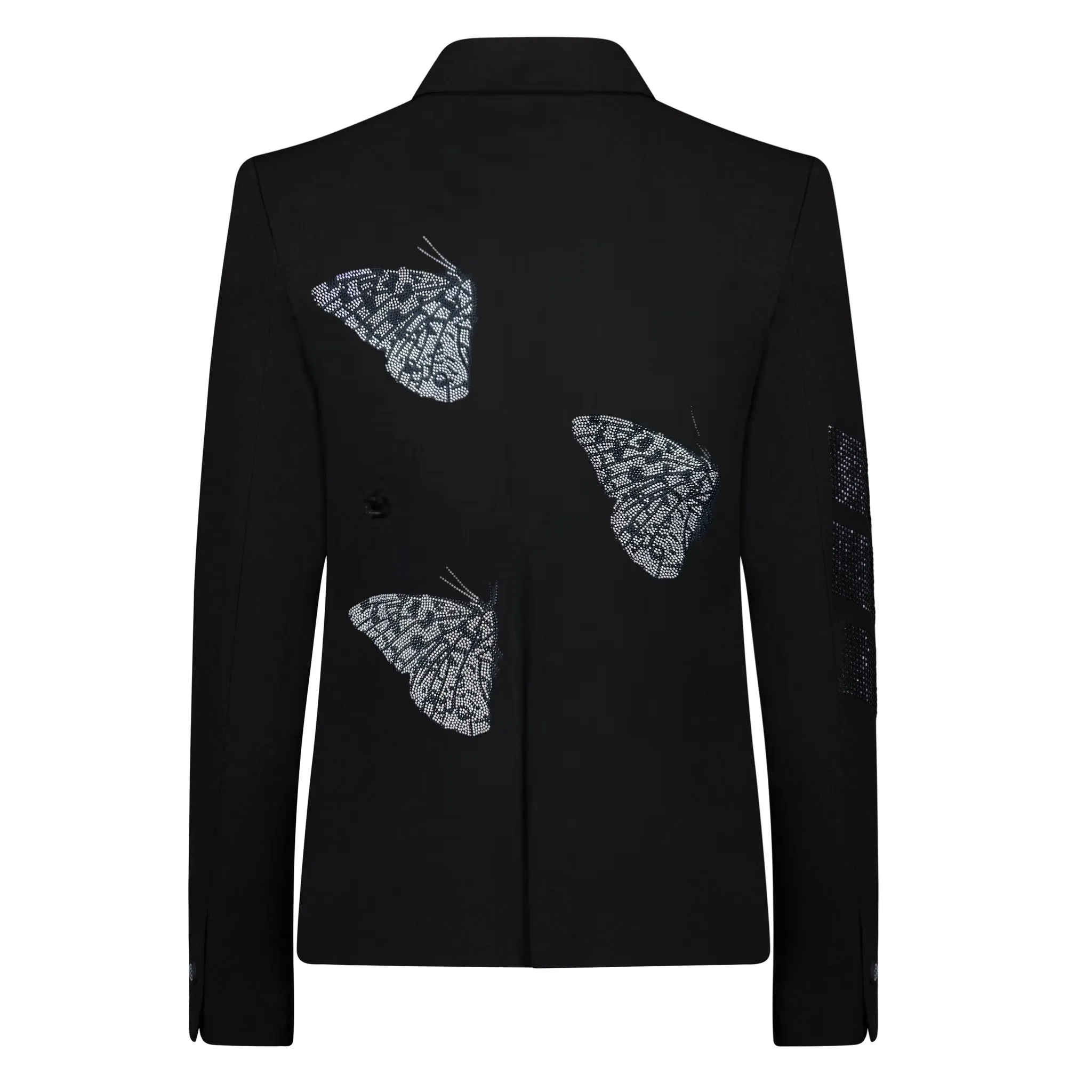 Half Butterflies Blazer - Black