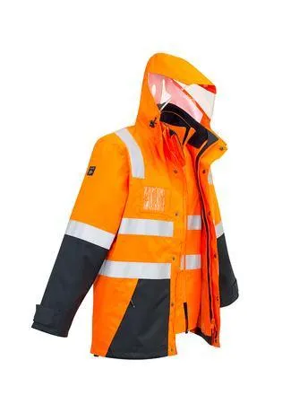 Hi Vis 4 In 1 Waterproof Jacket