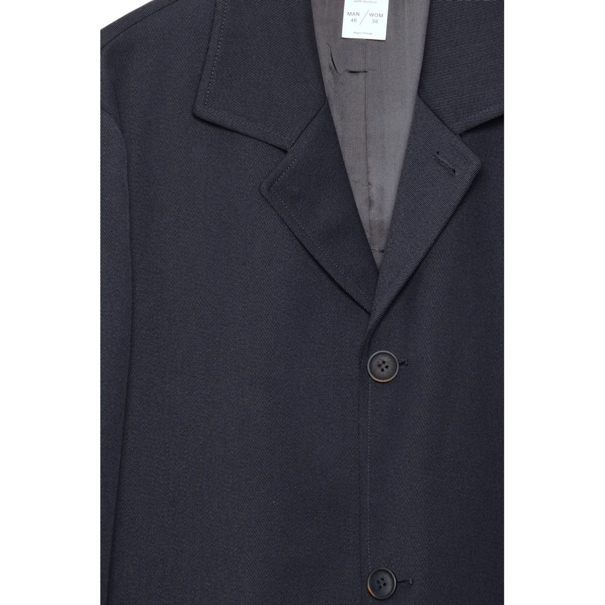 Hope Zone Coat dark navy twill