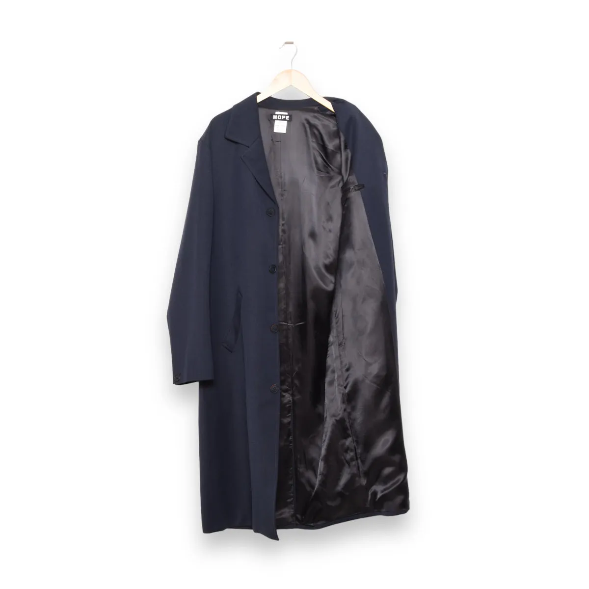 Hope Zone Coat dark navy twill