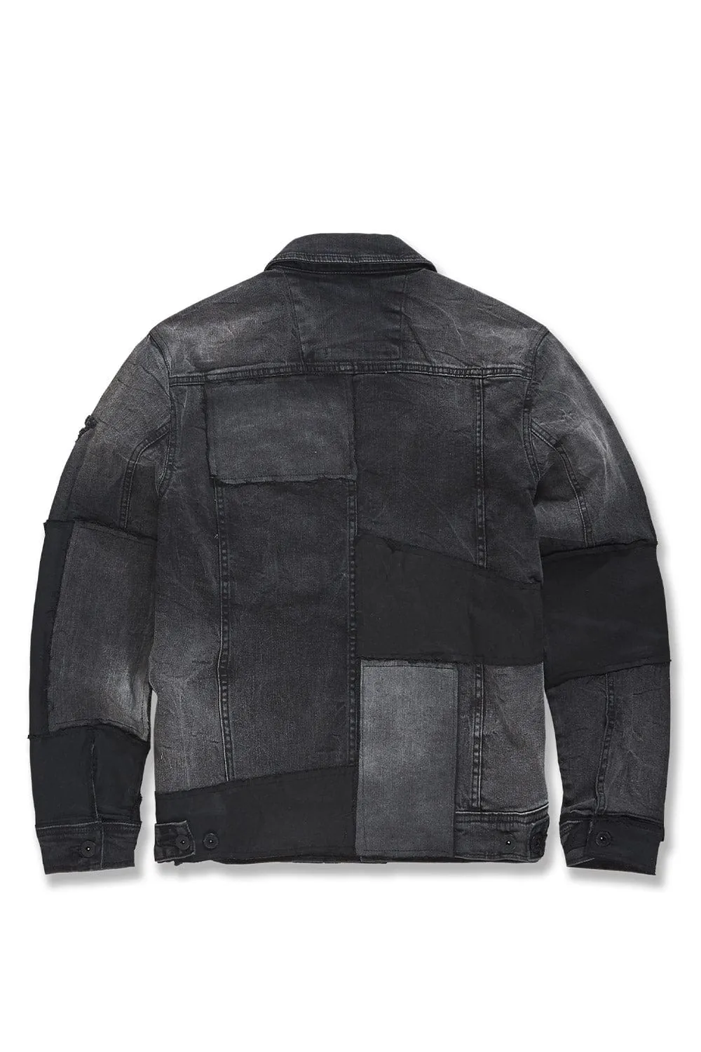 Lawless Denim Trucker Jacket (Black Shadow)