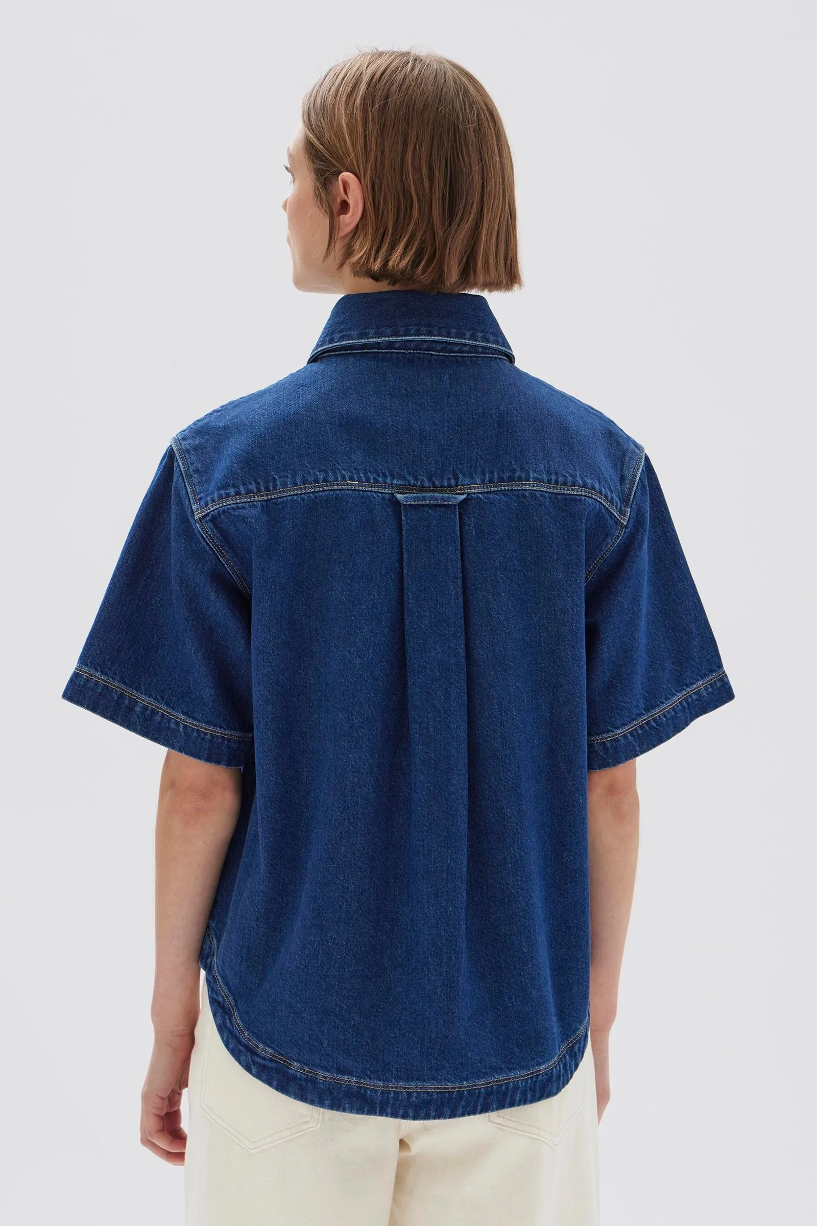 Marlow Boxy Denim Shirt