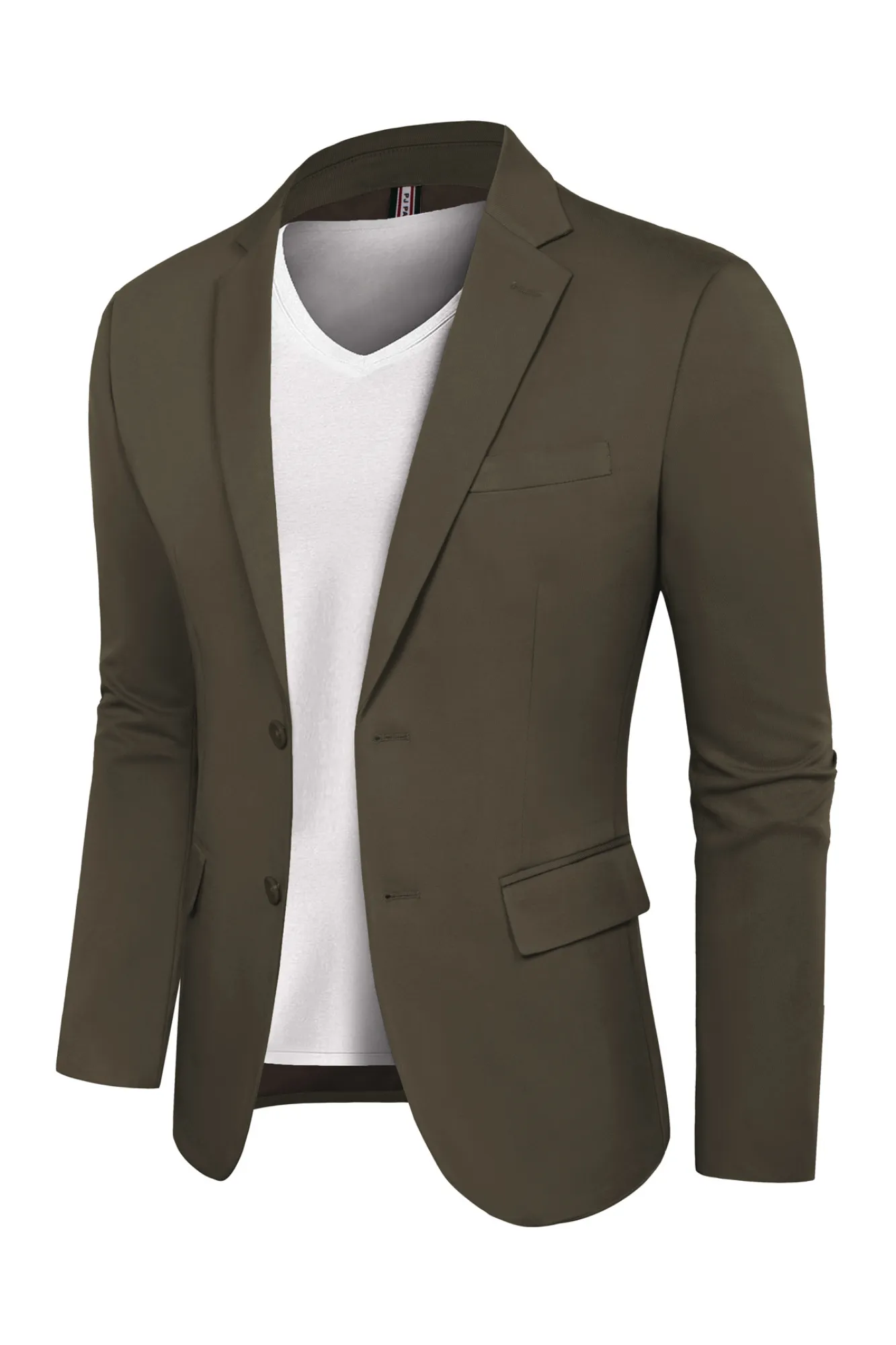 Men's Casual Blazer Suit Jackets Two Button Stretch Lightweight Sport Coats