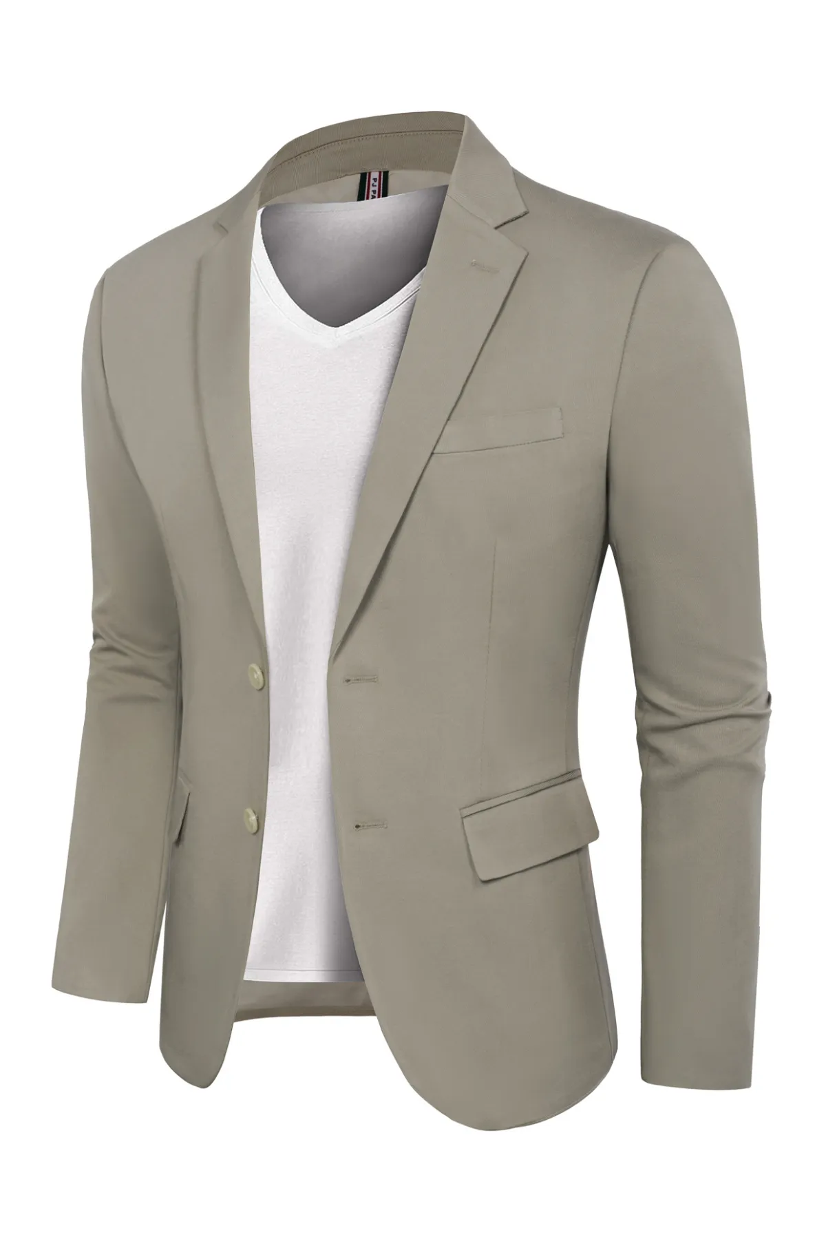 Men's Casual Blazer Suit Jackets Two Button Stretch Lightweight Sport Coats