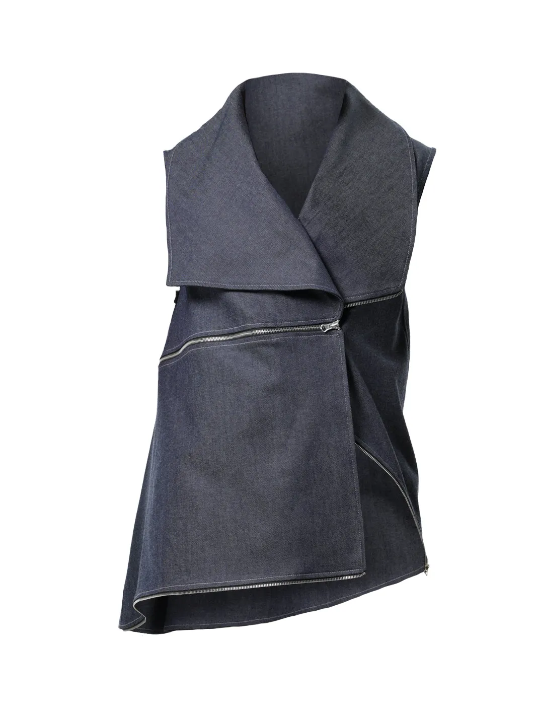 Mens Denim Vest