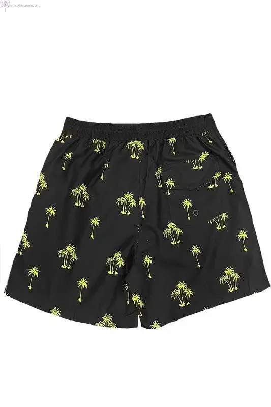 Men's Swim trunk Palm Tree Print