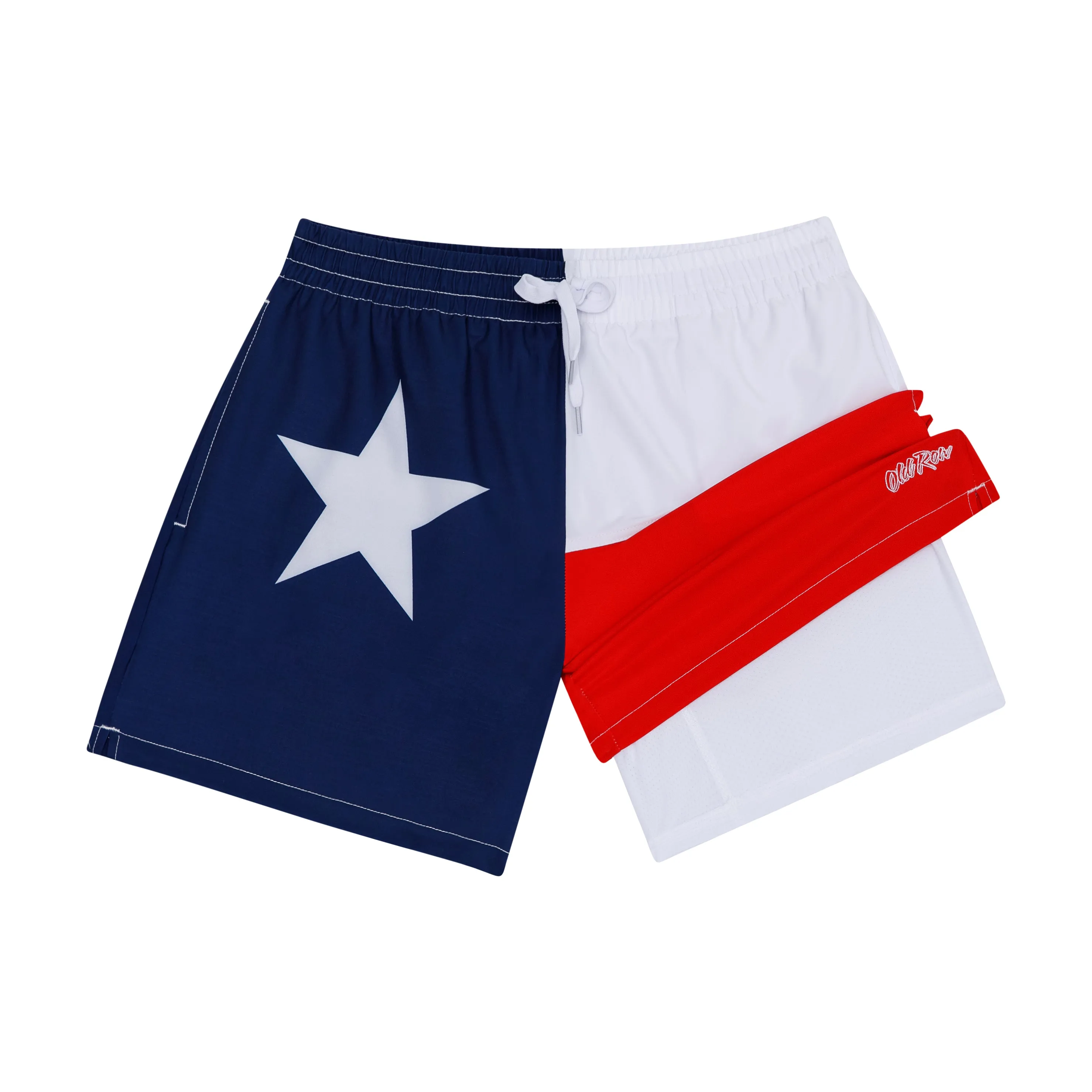 Old Row Lone Star Swim Trunks