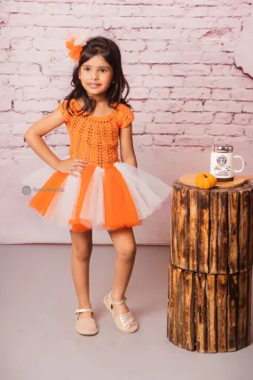 Orange Blaze Tutu Dress