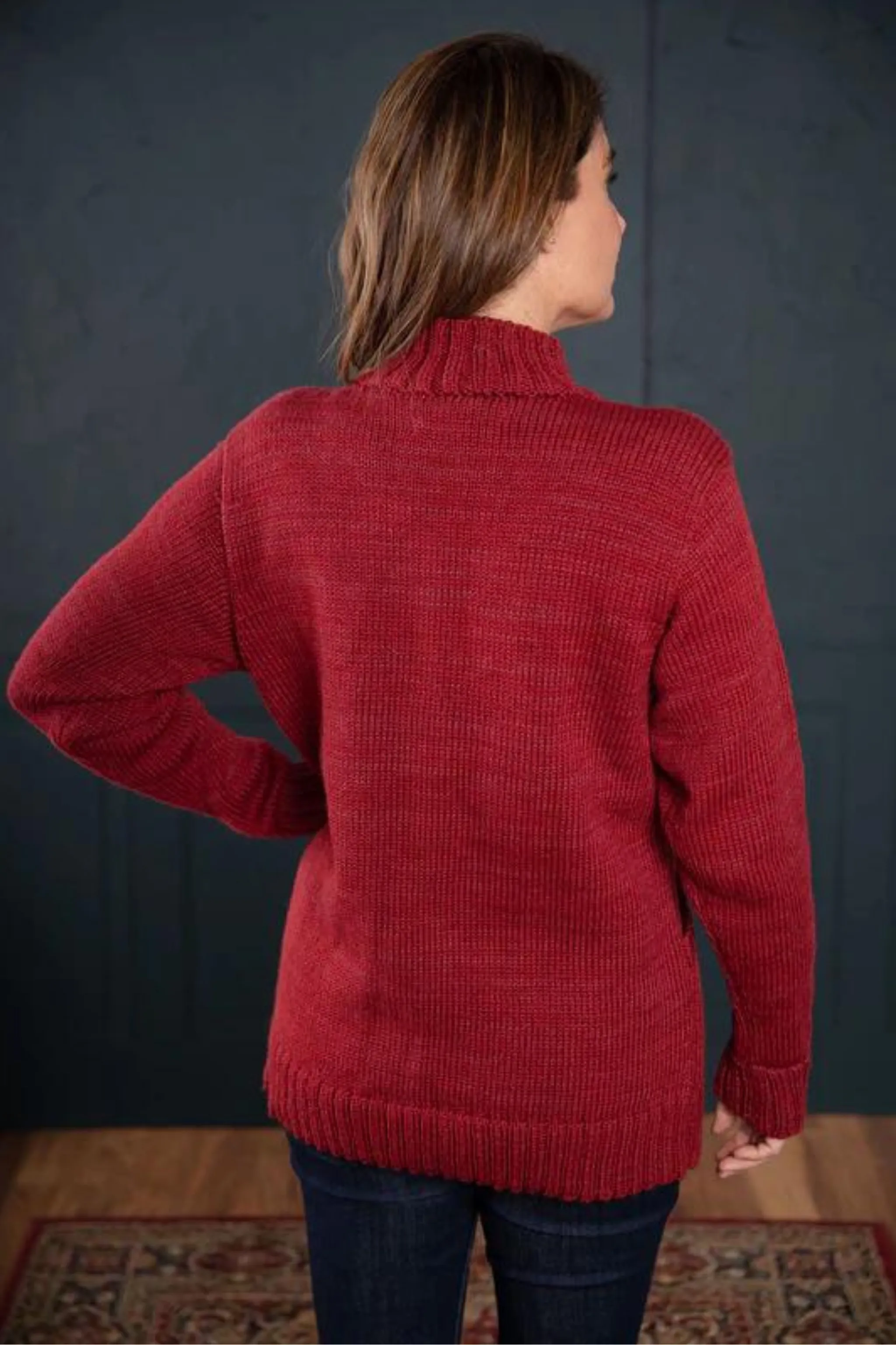 Orizon - Victoria Cardigan - Red