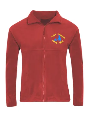 Oxclose Community Nursery School Red Fleece Jacket