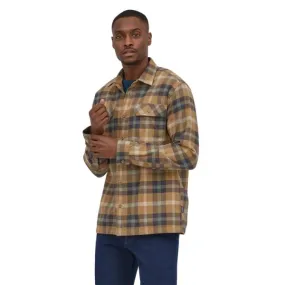 Patagonia Long Sleeve Organic Cotton MW Fjord Flannel Shirt Mens