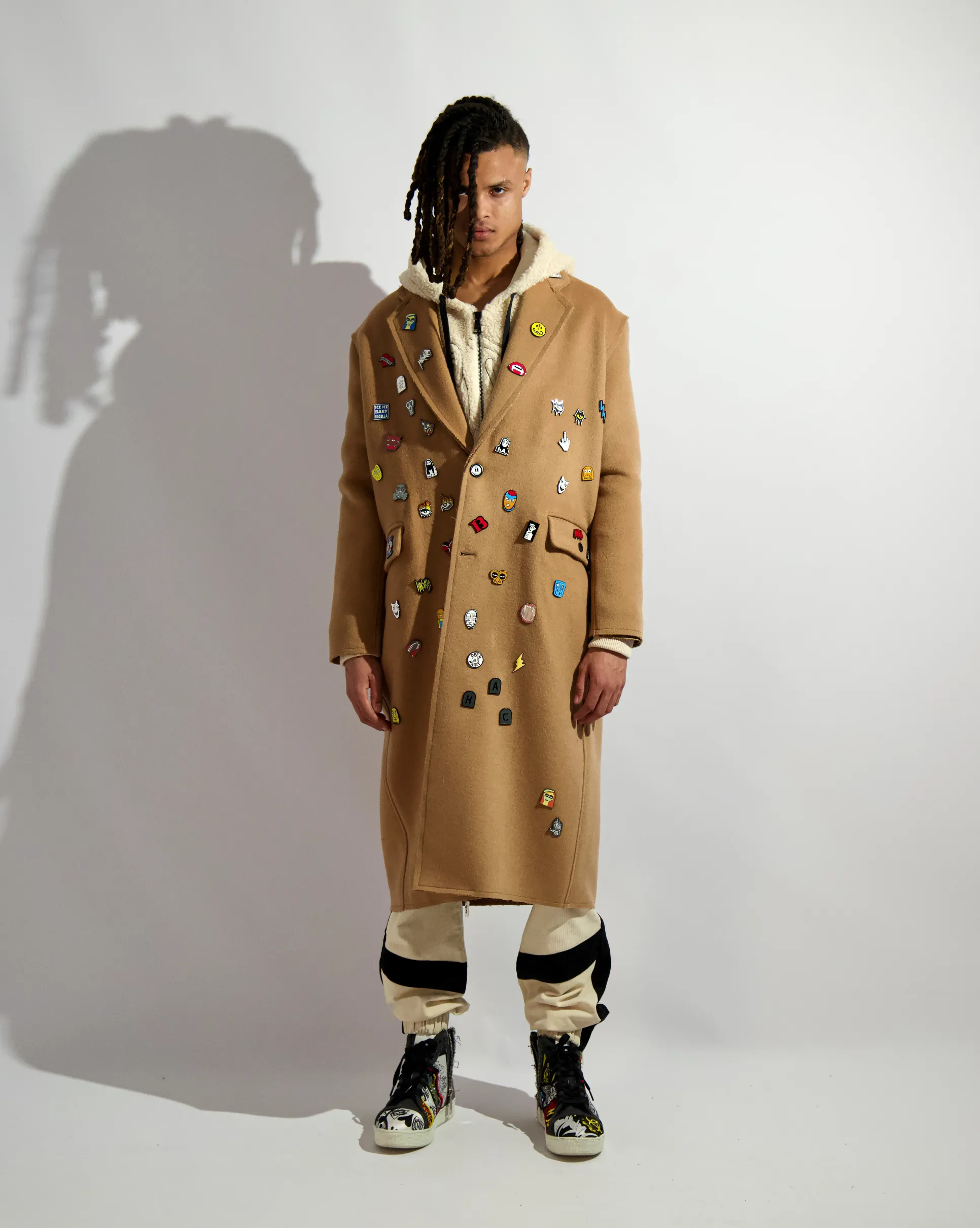 PIN EXPLOSION OVERCOAT