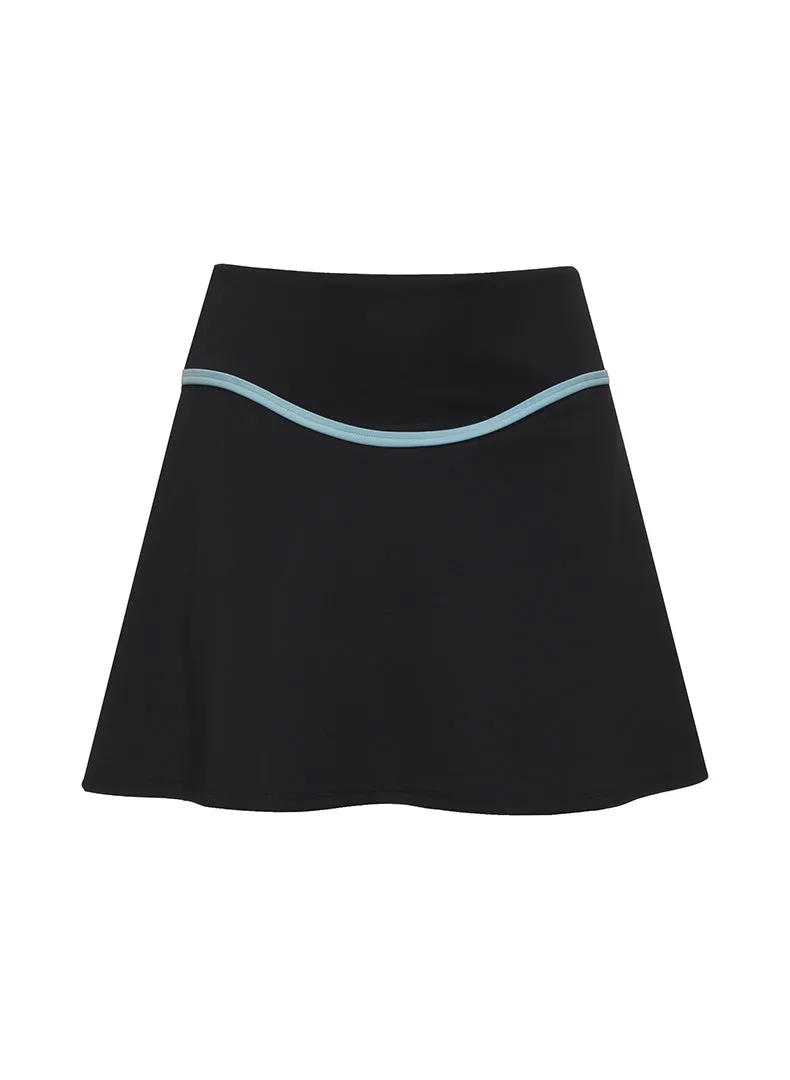 Piped Flare Skort - FINAL SALE