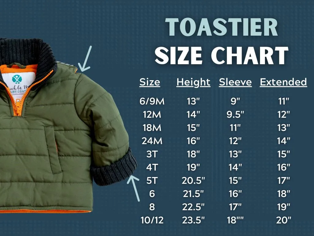 PREORDER Toastier Car Seat Coats