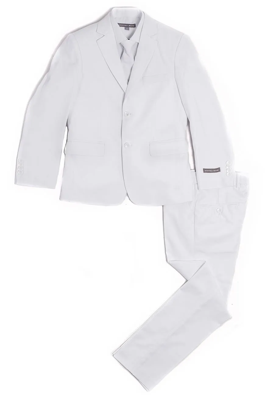 "Austin" Kids White 5-Piece Suit (Geoffrey Beene / AXNY)