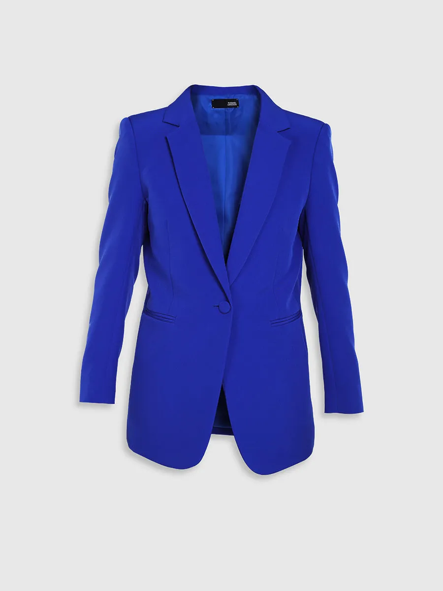 RAQUEL OROZCO Maxima Blazer - Blue