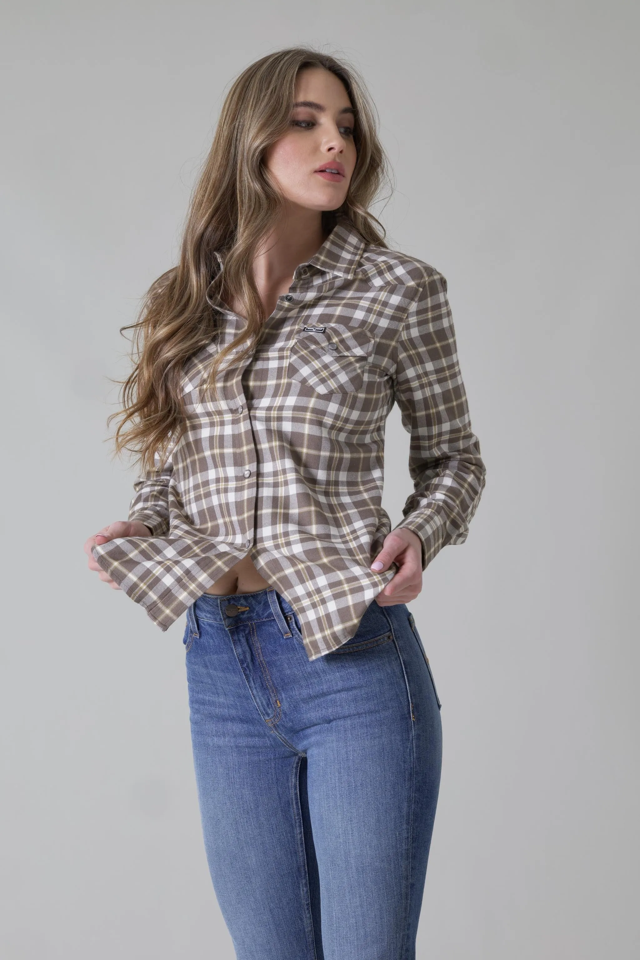 San Mateo Flannel Top