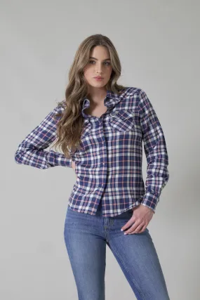 San Mateo Flannel Top