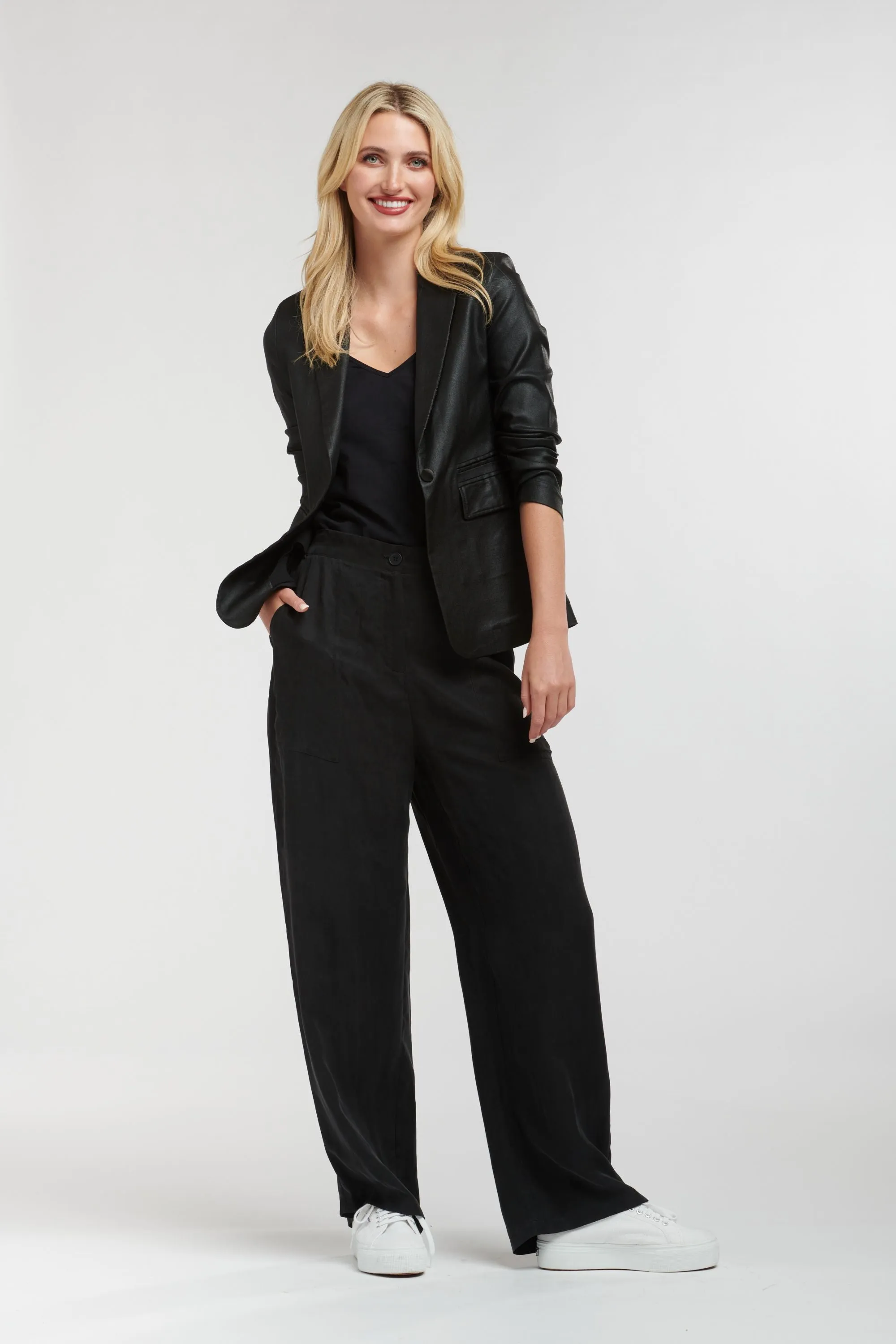 Shine Your Way Blazer Black